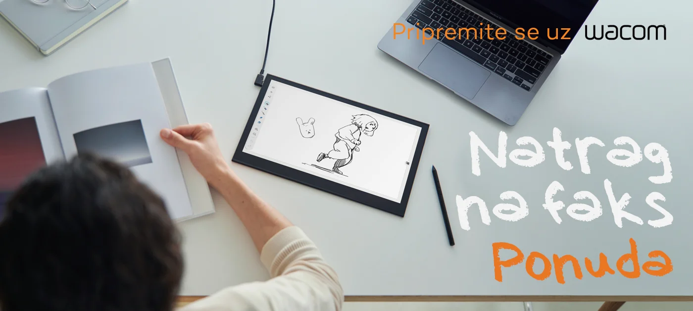 Pripremite za povratak na faks uz WACOM slide 1