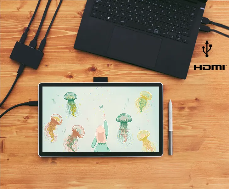 Povezivost Wacom adapterom